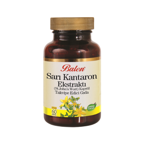 Balen Sarı Kantaron Ekstraktı (St. John's Wort) 375mgx60 Kapsül