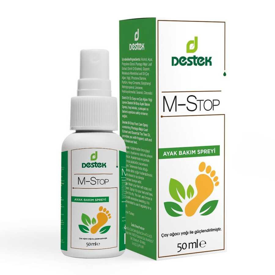 Destek M-Stop Ayak Bakım Spreyi 50ml