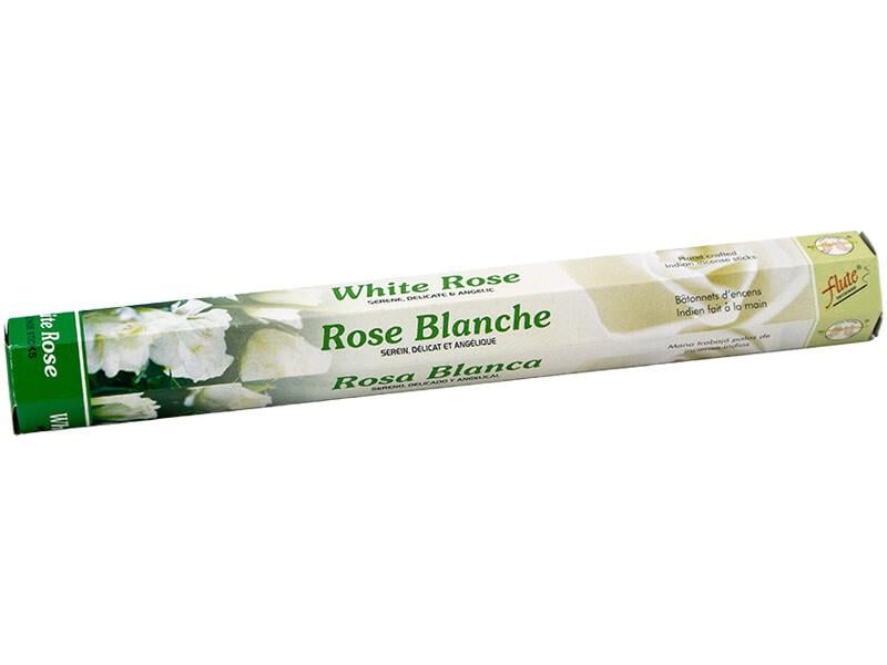 Flute Beyaz Gül (White Rose) Kokulu 20'li Çubuk Tütsü