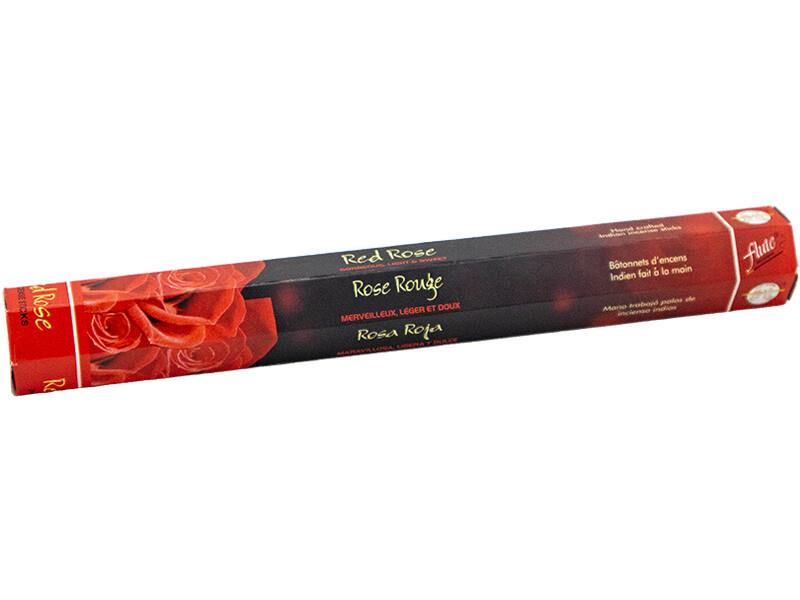 Flute Kırmızı Gül (Red Rose) Kokulu 20'li Çubuk Tütsü