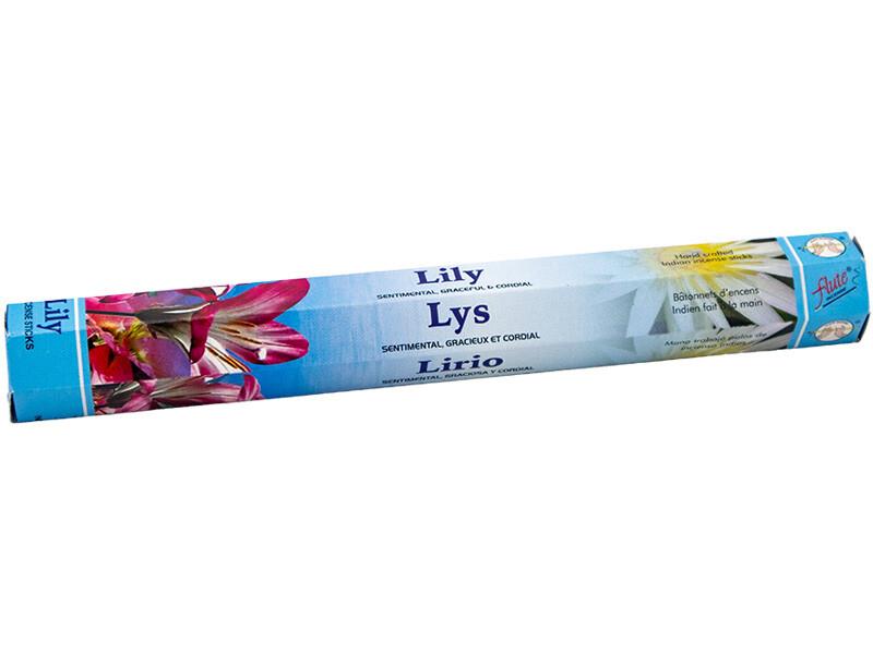 Flute Zambak (Lily) Kokulu 20'li Çubuk Tütsü