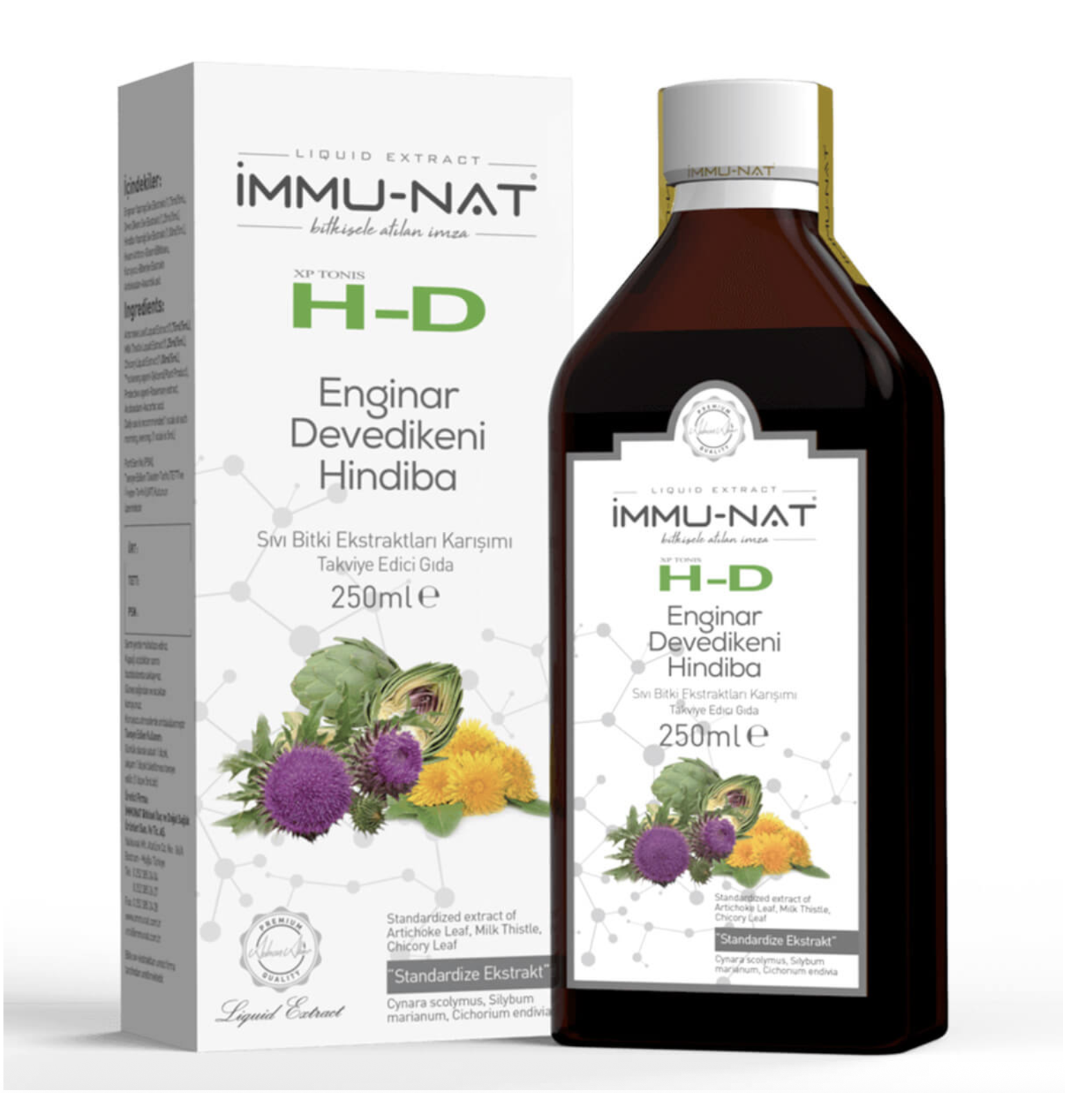İmmunat Enginar-Deve Dikeni-Hindiba 250ml
