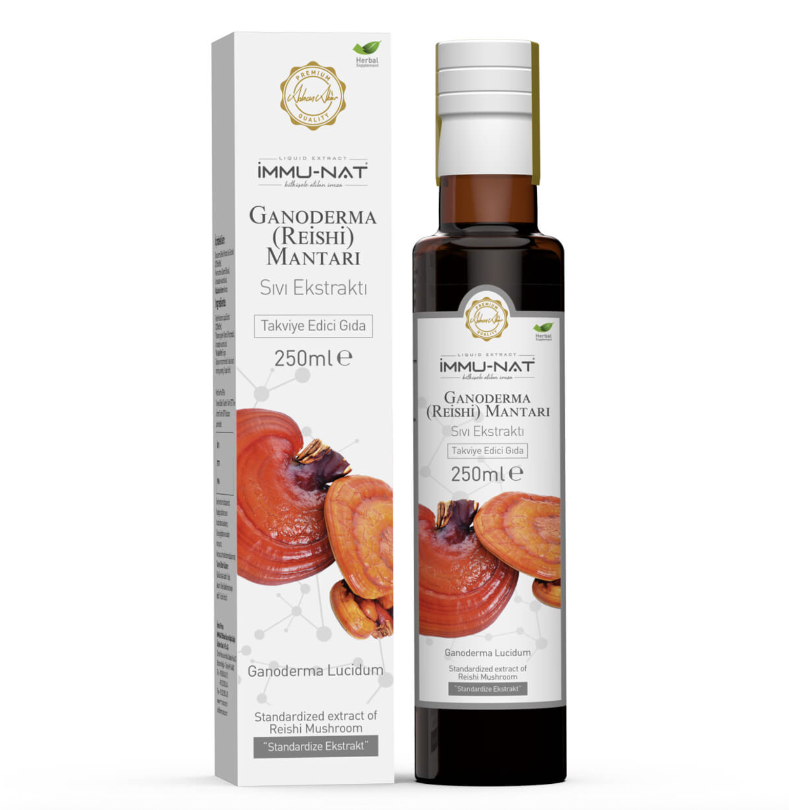 İmmunat Ganoderma (Reishi) Mantarı Ekstraktı 250ml