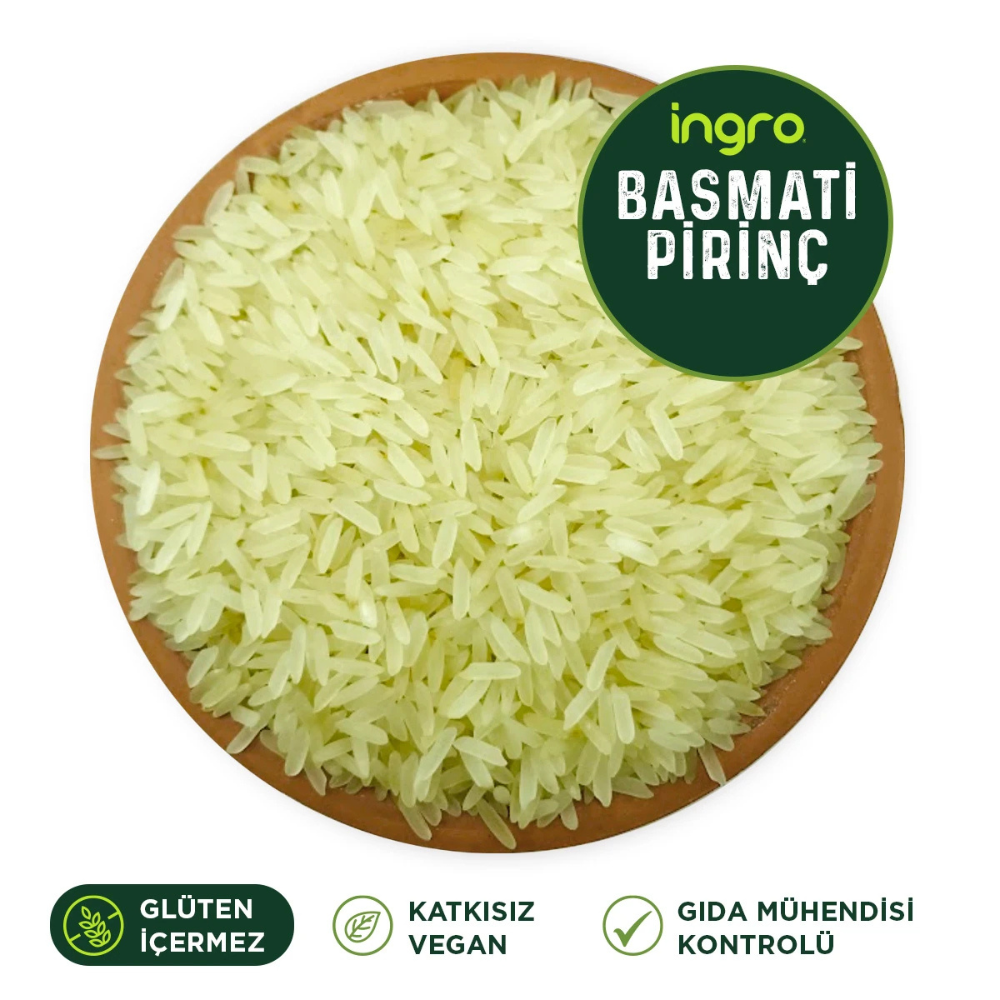 İngro Glutensiz Basmati Pirinç 700 g