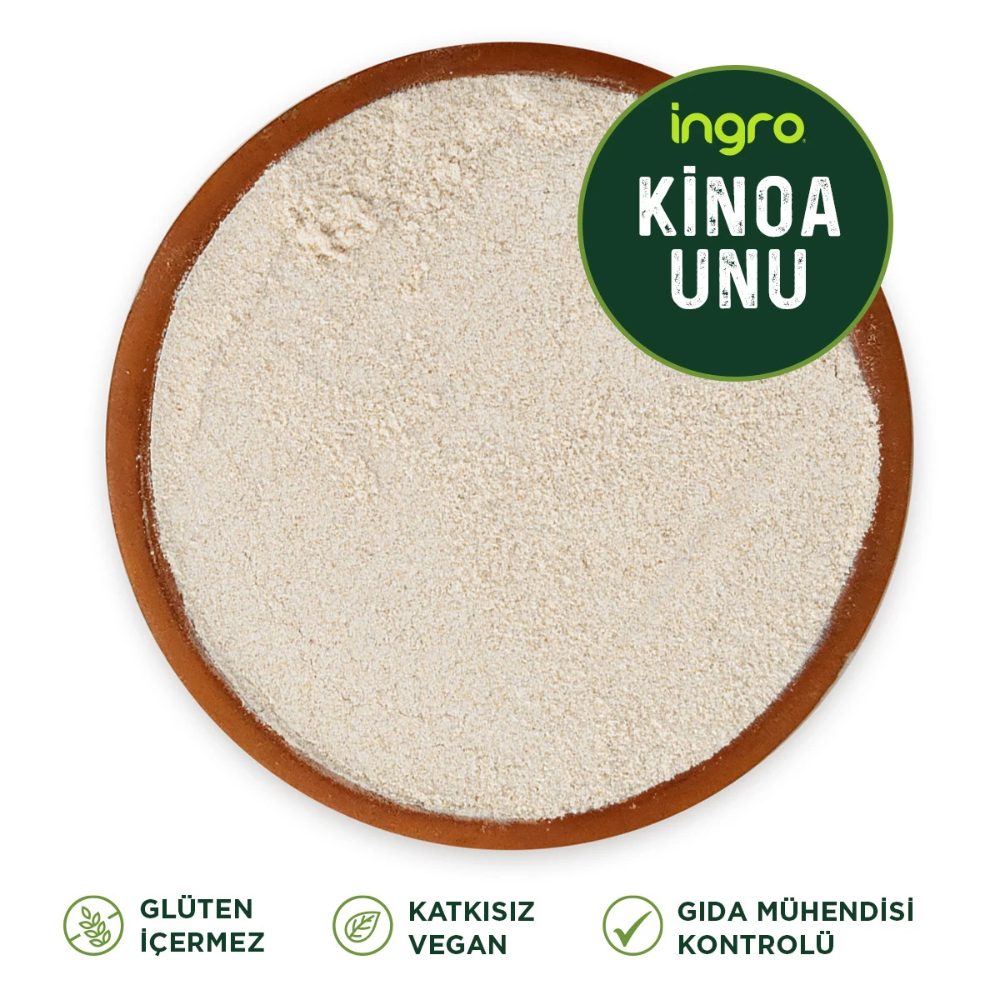 İngro Glutensiz Beyaz Kinoa Unu 700 g