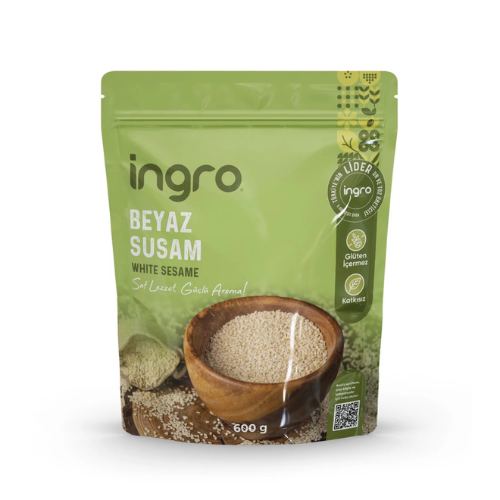 İngro Glutensiz Beyaz Susam 600 g