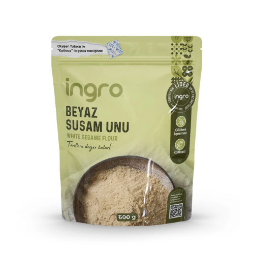 İngro Glutensiz Beyaz Susam Unu 600 g