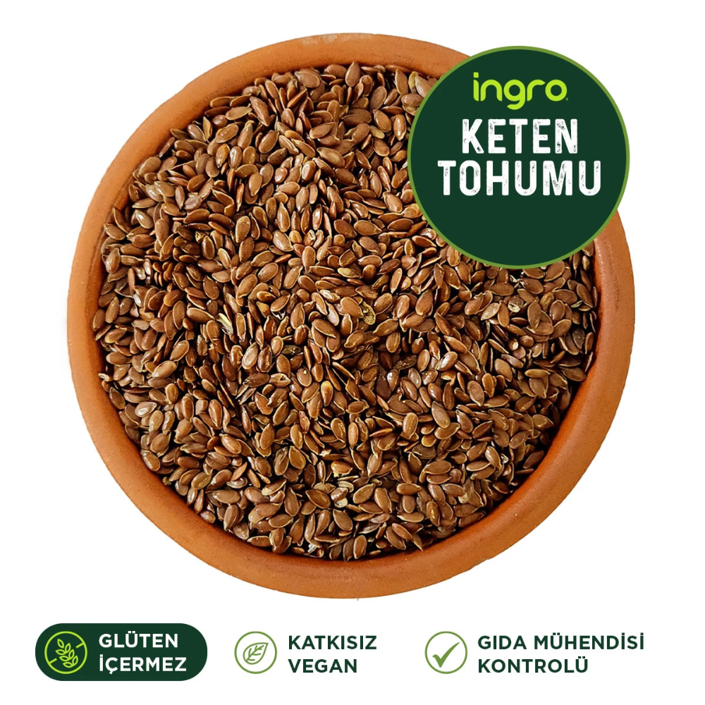 İngro Glutensiz Keten Tohumu 700 g