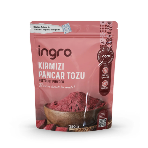 İngro Glutensiz Kırmızı Pancar Tozu 250 g