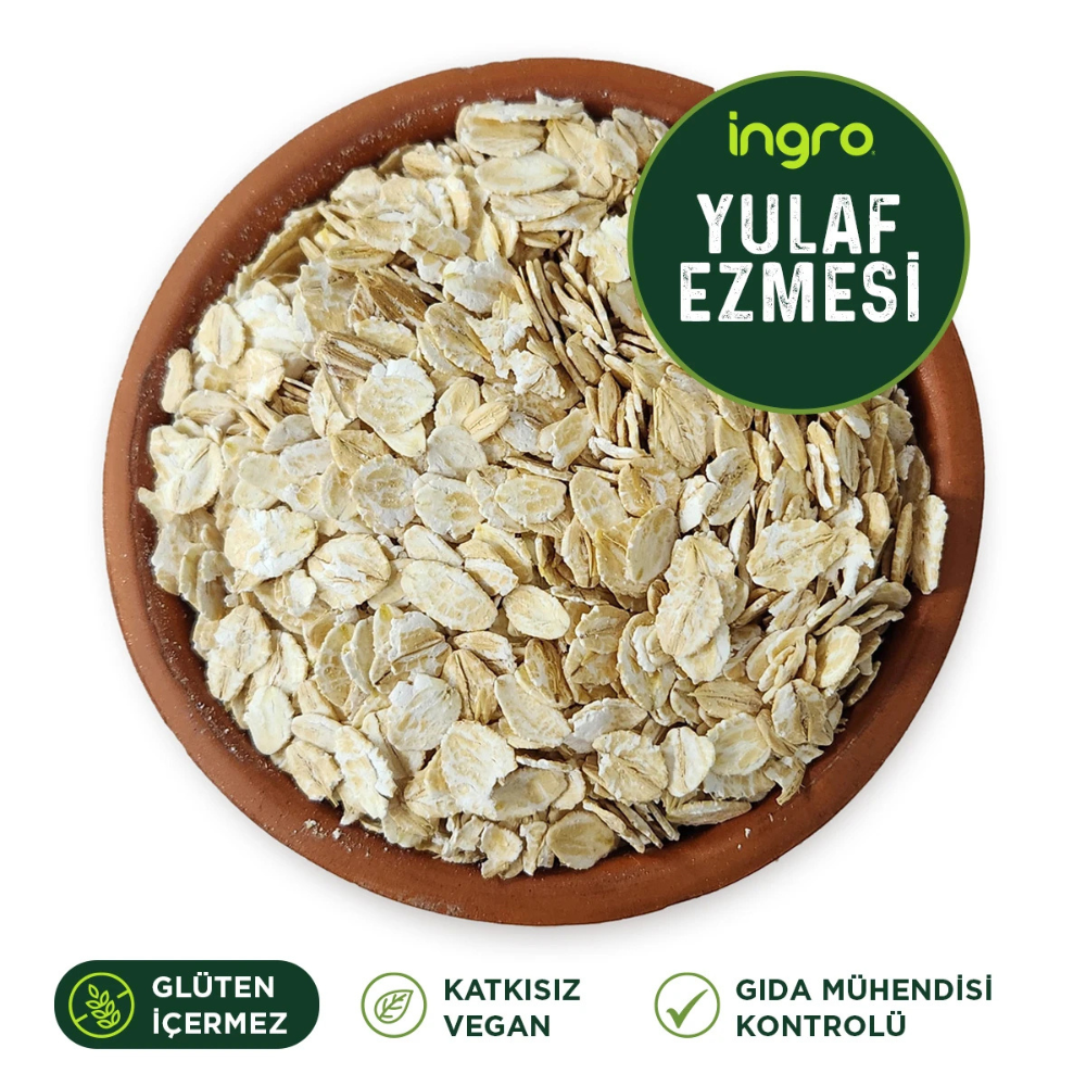 İngro Glutensiz Yulaf Ezmesi 500 g