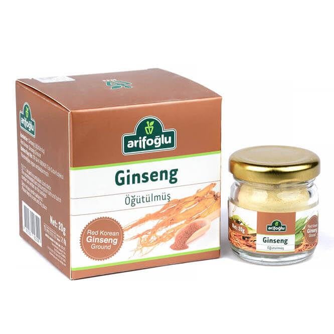 Kırmızı Kore Ginsengi (Öğütülmüş) 20g