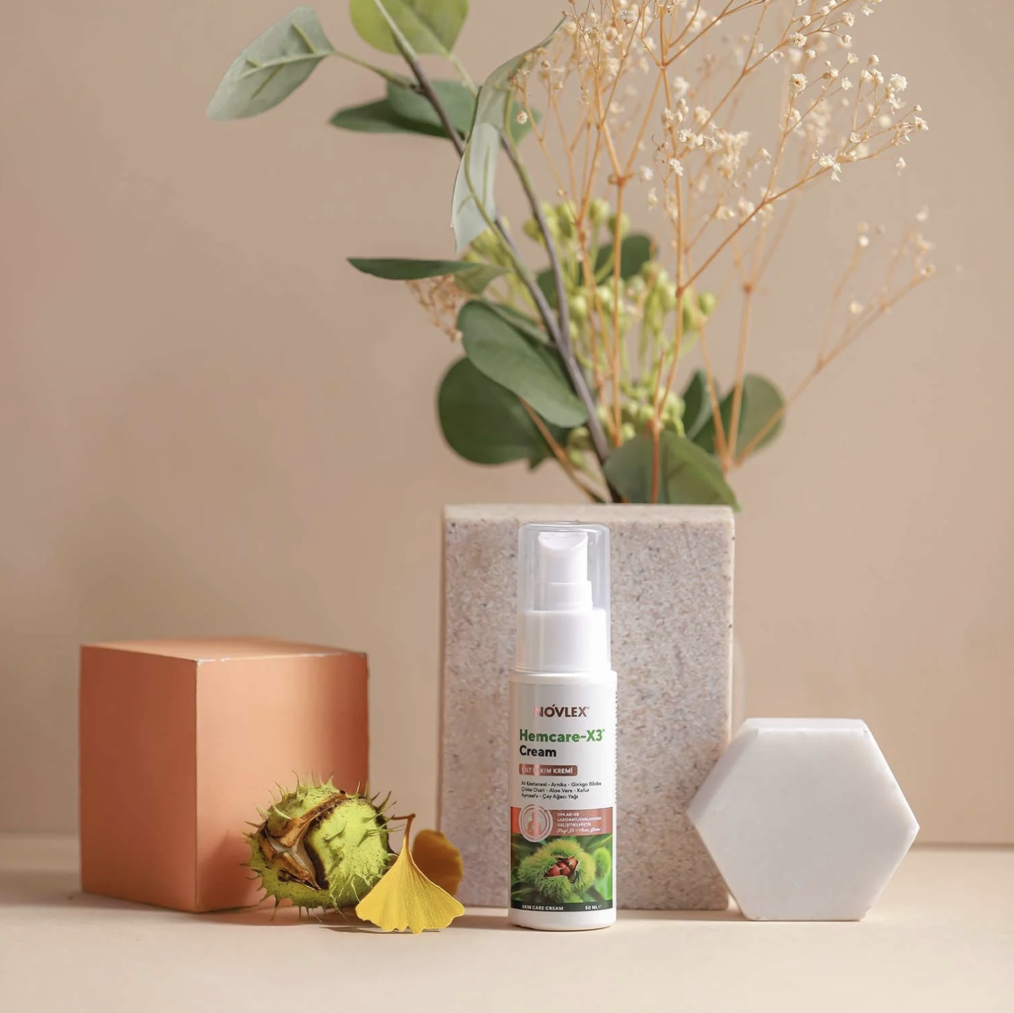 Novlex® Hemcare -X3 - Cilt Bakım Kremi 50ml