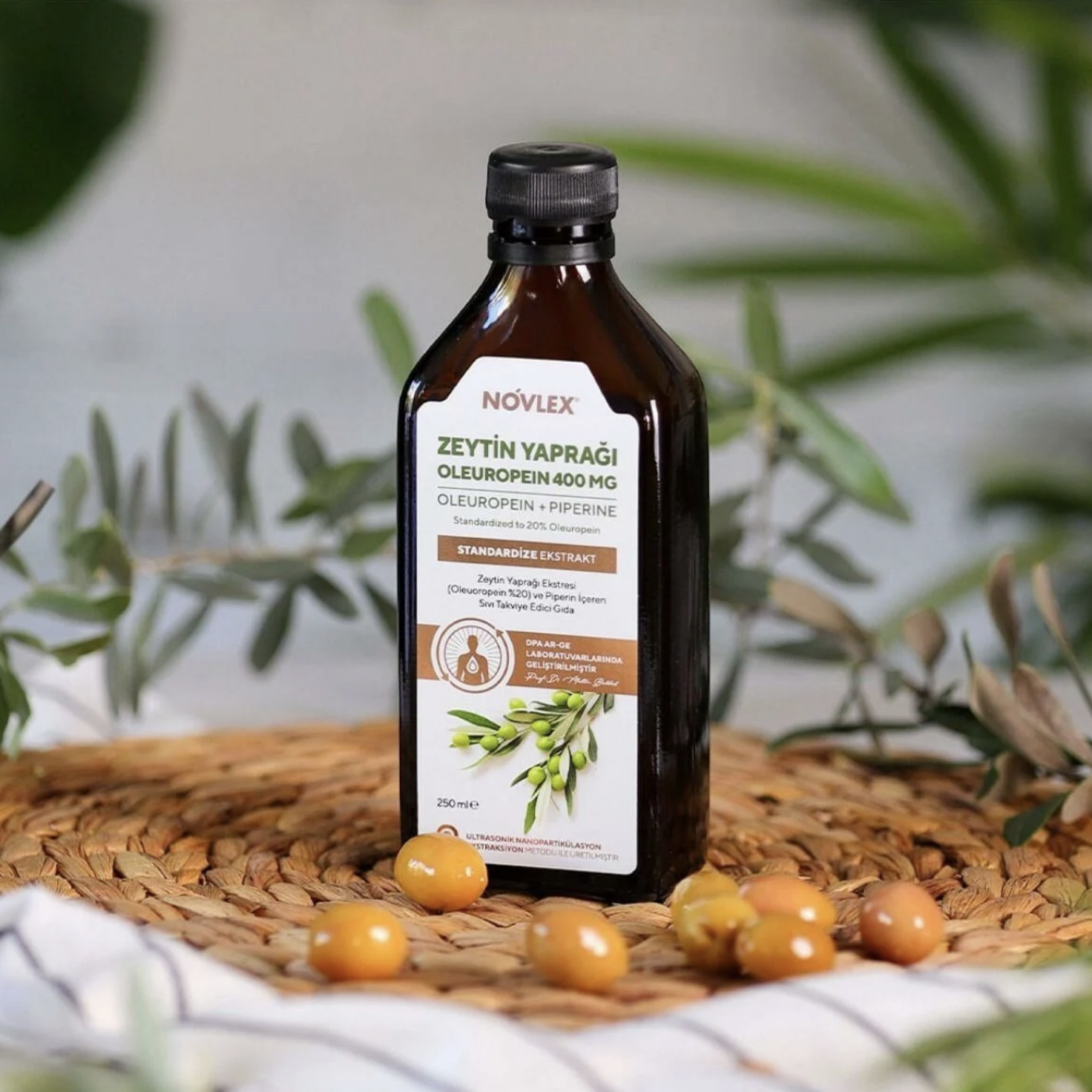 Novlex® Zeytin Yaprağı Ekstresi 250ml