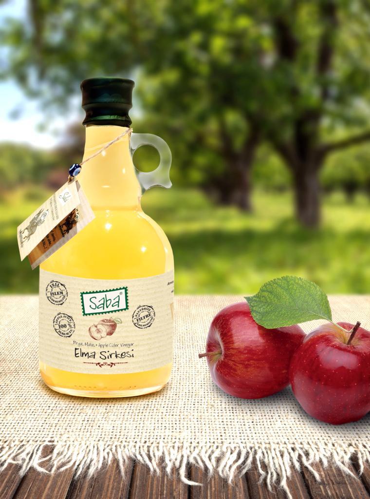 Saba Elma Sirkesi 500ml