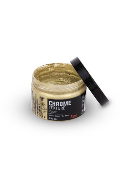 CHROME TEXTURE PASTA - BEYAZ ALTIN  150ml