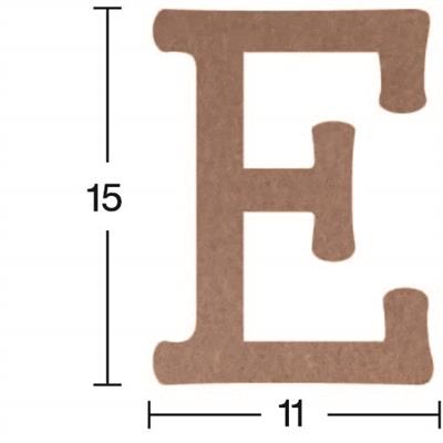 H 06 18 mm  E HARFİ