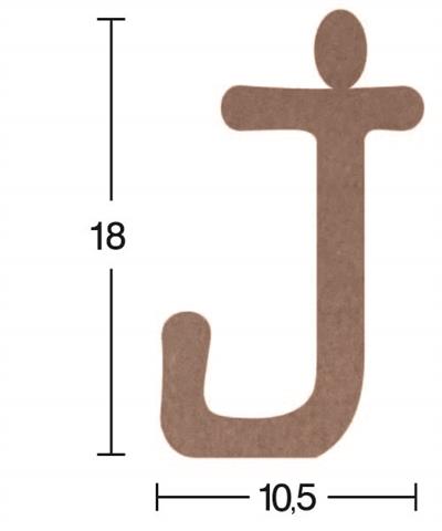 H 13 18 mm  J HARFİ