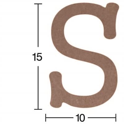 H 22 18 mm  S HARFİ