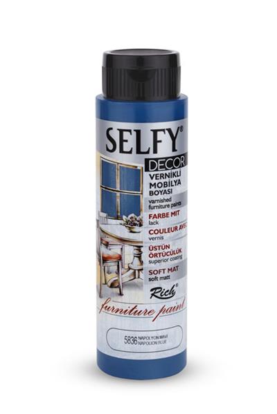 SELFY DECOR MOBİLYA BOYASI - NAPOLYON MAVİ  500ml
