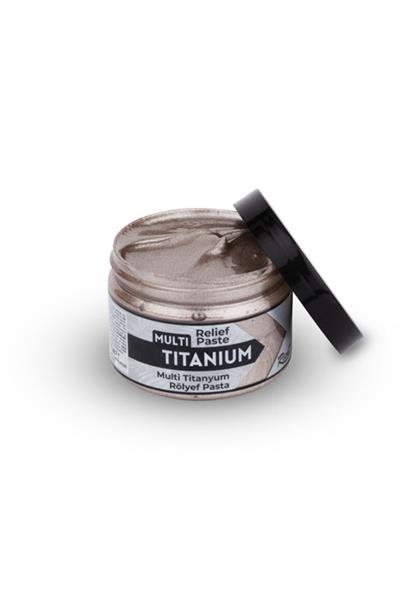TİTANYUM RÖLYEF PASTA - BAROK BEJ 150ml