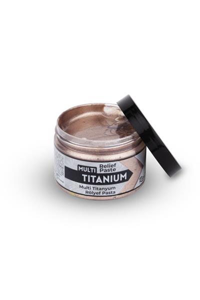 TİTANYUM RÖLYEF PASTA - LATTE 150ml