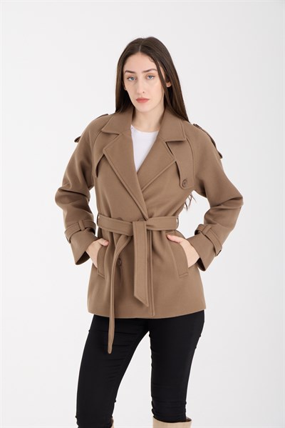 Calina Vizon Regular Fit Premium Kaşe Ceket