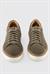 Erkek Hakiki Deri Süet Sneaker Haki Arel