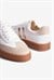 Kadın Sneaker Bağcıklı Spor Ayakkabı Leron Beyaz