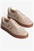Kadın Sneaker Bağcıklı Spor Ayakkabı Leron Bej