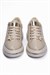 Kadın Sneaker Gold Yıldız Detaylı Kalın Tabanlı Spor Ayakkabı Veronica Bej