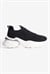 Kadın Sneaker Kalın Taban Slip On Spor Ayakkabı Aurex Siyah 