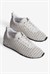 Kadın Sneaker Örgülü Gümüş Detaylı Bağcıklı Spor Ayakkabı Nessa Beyaz