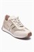 Kadın Sneaker Pullu File Detaylı Parlak Günlük Spor Ayakkabı Lucina Bej