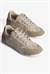 Kadın Sneaker Taşlı Gold Ve Süet Detaylı Bağcıklı Spor Ayakkabı Zireya Bej