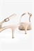 Kadın Stiletto Sivri Burun Topuklu Ayakkabı Elira Bej