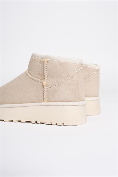 Kadın Süet Bot Bej Lia
