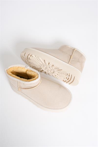 Kadın Süet Bot Bej Lia