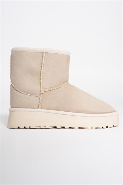 Kadın Süet Bot Bej Mia
