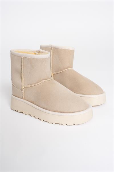 Kadın Süet Bot Bej Mia