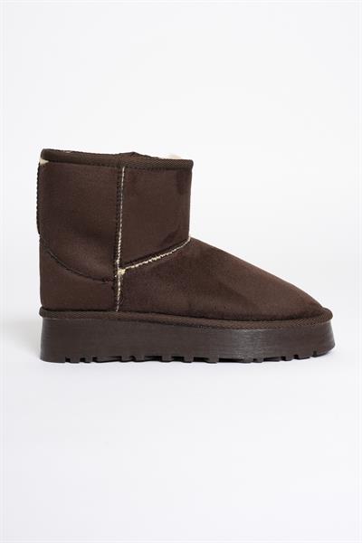 Kadın Süet Bot Kahve Mia