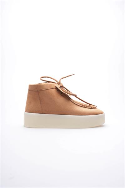 Kadın Süet Bot Saraçlı Taba Aldora