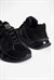 Kadın Süet Sneaker Anorak Detaylı Taşlı Spor Ayakkabı Neriel Siyah