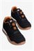 Kadın Süet Sneaker Çiçek Aksesuarlı Günlük Spor Ayakkabı  Nira Siyah