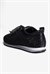Kadın Süet Sneaker Taşlı Bağcıklı Mely Siyah