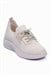 Kadın Triko Sneaker Sim Detaylı Hafif Konfor Taban Taş Bağcıklı Günlük Spor Ayakkabı Melia Bej