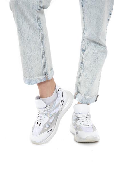 Mubiano 106-B Beyaz Kadın Spor Ayakkabı & Sneaker