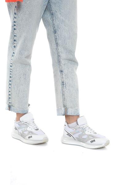 Mubiano 106-B Beyaz Kadın Spor Ayakkabı & Sneaker