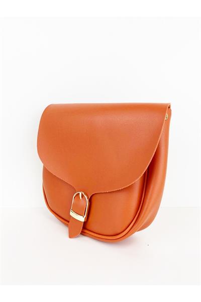 Mubiano 1120-ORJ Kutu Form Askılı Omuz, El ve Kol Çantası