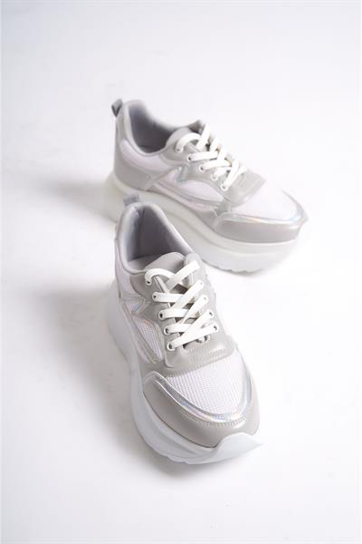 Mubiano 315-GR Gri Kadın Spor Ayakkabı & Sneaker