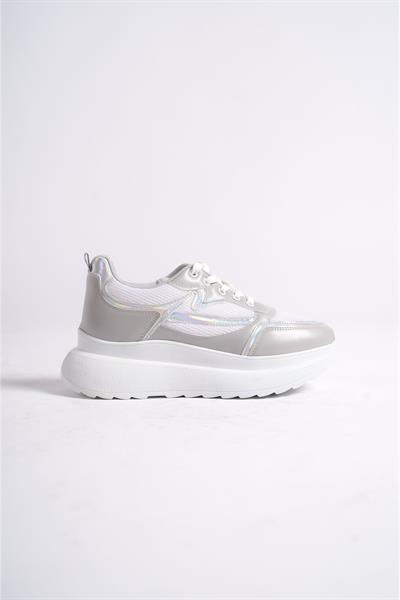 Mubiano 315-GR Gri Kadın Spor Ayakkabı & Sneaker